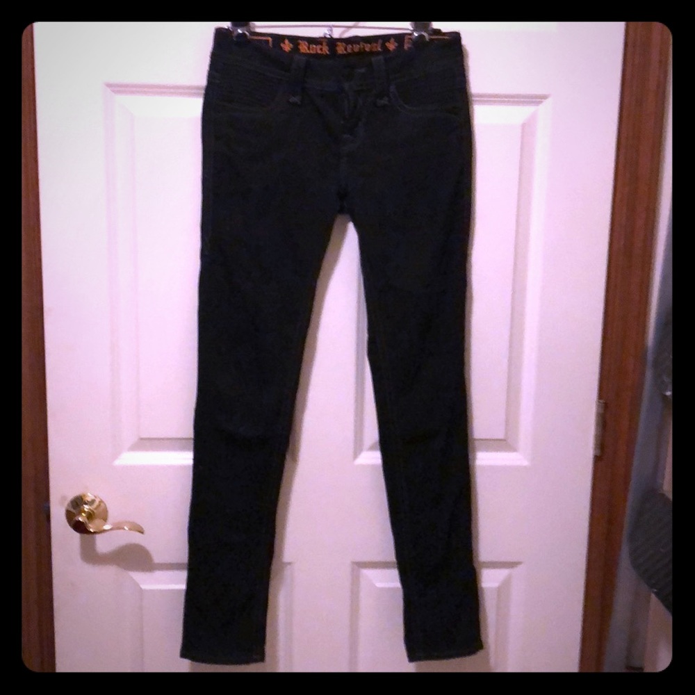 Rock Revival Black Janiel skinny jeans